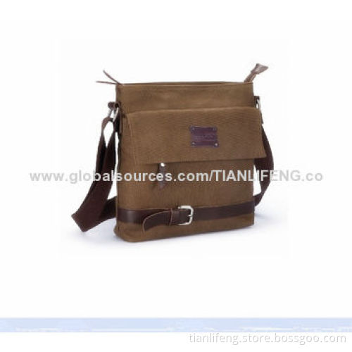 Small Canvas Shoulder Bag for iPad